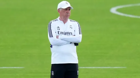 Ancelotti, técnico do Real Madrid – Foto: Angel Martinez/Getty Images
