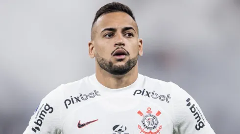 Foto: Abner Dourado/AGIF – Maycon em partida do Corinthians pela Copa Sul-Americana 
