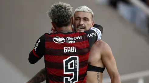 Alvo do Palmeiras, Gabriel Pec tem mais gols que Gabigol e Arrascaeta no Brasileiro – Foto: Buda Mendes/Getty Images
