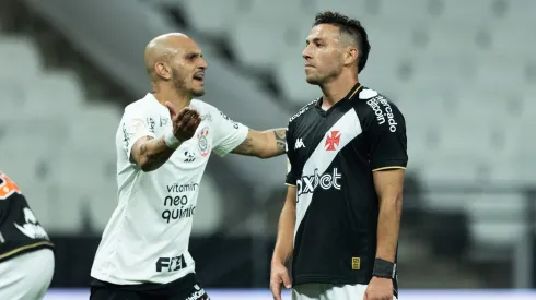 SP – SAO PAULO – 29/07/2023 – BRASILEIRO A 2023, CORINTHIANS X VASCO – Sebastian jogador do Vasco durante partida contra o Corinthians no estadio Arena Corinthians pelo campeonato Brasileiro A 2023. Foto: Diogo Reis/AGIF
