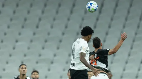 SP - SAO PAULO - 29/07/2023 - BRASILEIRO A 2023, CORINTHIANS X VASCO - Gil jogador do Corinthians durante partida contra o Vasco no estadio Arena Corinthians pelo campeonato Brasileiro A 2023. Foto: Diogo Reis/AGIF
