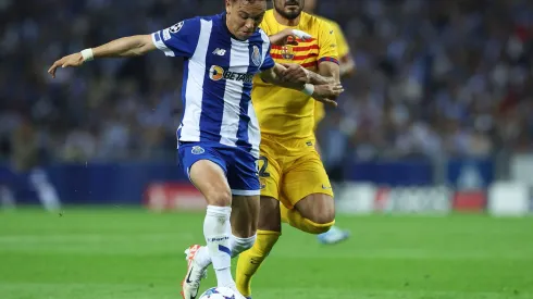 Porto e Barcelona se enfrentaram no primeiro turno da fase de grupos da Liga dos Campeões, no Camp Nou (Foto: Carlos Rodrigues/Getty Images)
