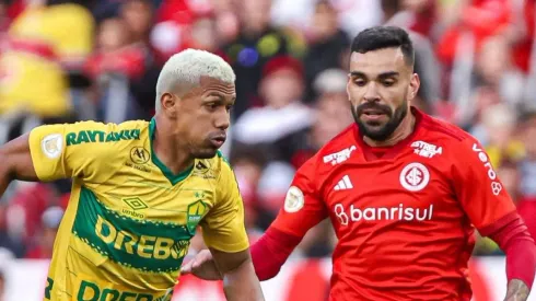 Fernando Sobral jogador do Cuiaba durante partida contra o Internacional no estadio Beira-Rio pelo campeonato Brasileiro A 2023. Maxi Franzoi/AGIF
