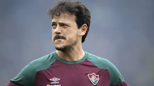 Fernando Diniz tecnico do Fluminense durante partida contra o Boca Juniors no estadio Maracana pelo campeonato Libertadores 2023. Jorge Rodrigues/AGIF
