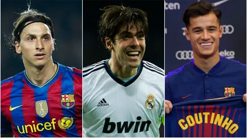 Ibrahimovic, Kaká e Coutinho. Getty Images
