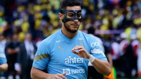 Sebastián Cáceres na Seleção Uruguaia – Foto: Franklin Jacome/Getty Images
