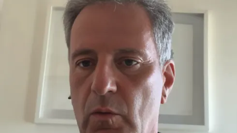 Rodolfo Landim, presidente do Flamengo
Foto: Reprodução/SporTV
