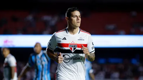 James Rodríguez, jogador do São Paulo – Foto: Fabio Giannelli/AGIF
