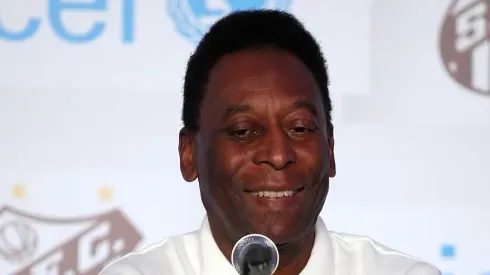 Pelé foi bicampeão do mundo pelo Santos. Foto: Pedro Ernesto Guerra Azevedo / Divulgação SantosFC
