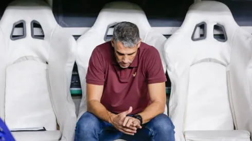 CE - FORTALEZA - 26/11/2023 - BRASILEIRO A 2023, FORTALEZA X PALMEIRAS - Vojvoda tecnico do Fortaleza durante partida contra o Palmeiras no estadio Arena Castelao pelo campeonato Brasileiro A 2023. Foto: Lucas Emanuel/AGIF