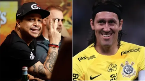 A camisa autografada do goleiro Cássio agora está com Felipe Mojave