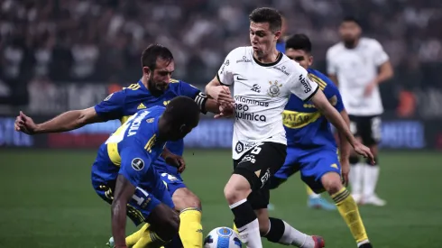 Lance da partida entre Boca Juniors e Corinthians no estádio Neo Química Arena pela Copa Libertadores 2022 – Foto: Ettore Chiereguini/AGIF
