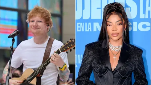 Ed Sheeran e Ludmilla são confirmados no Rock in Rio 2024. Reprodução: Dia Dipasupil/Getty Images. Reprodução: Ivan Apfel/Getty Images.
