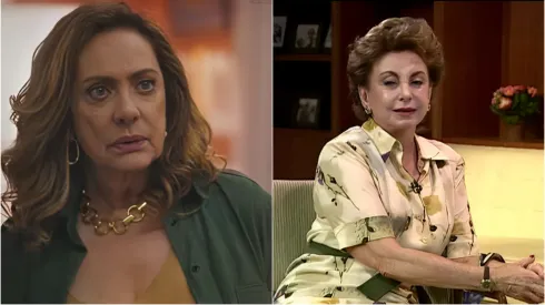 Agatha e Odete Roitman – Fotos: Reprodução/Rede Globo.
