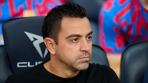 Foto: Alex Caparros/Getty Images – Xavi é o treinador do Barcelona
