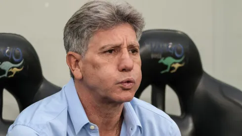 PR – CURITIBA – 27/05/2023 – BRASILEIRO A 2023, ATHLETICO-PR X GREMIO – Renato Portaluppi, técnico do Grêmio durante partida contra o Athletico-PR na Arena da Baixada pelo campeonato BRASILEIRO A 2023. Foto: Robson Mafra/AGIF
