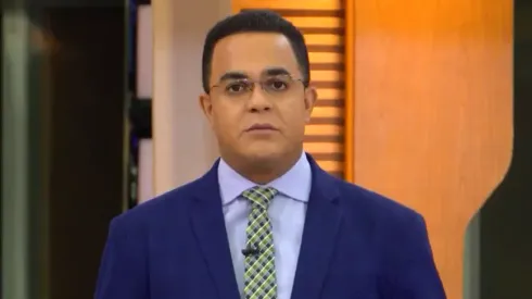 Marcelo Pereira estreou no 'Hora 1' da Globo. Reprodução/Globo
