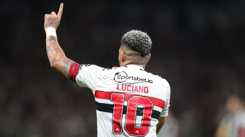 São Paulo almeja renovar com Luciano. Foto: Gilson Lobo/AGIF
