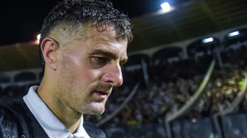 Vegetti jogador do Vasco durante partida contra o Corinthians no São Januário pelo campeonato Brasileiro A 2023. Foto: Thiago Ribeiro/AGIF