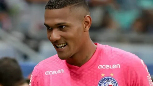 Adriel, goleiro do Grêmio, pelo Bahia - Foto: Felipe Oliveira/EC Bahia