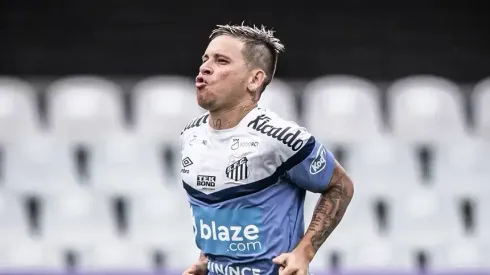 Foto: Raul Baretta/Santos - Grêmio inicia conversas com o Santos por Soteldo