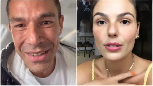 Marcos Buaiz e Isis Valverde – Instagram de ambos
