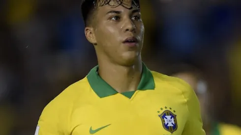 Kaio Jorge, ex-Santos, pela Seleção Brasileira – Foto: Alexandre Loureiro/CBF
