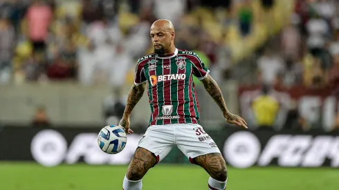 Felipe Melo é um dos grandes lideres do Fluminense. Foto: Thiago Ribeiro/AGIF
