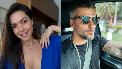 Thais Fersoza e Bruno Gagliasso – Foto 1: Instagram oficial de Thais Fersoza. Foto 2:Instagram de Bruno Gagliasso.
