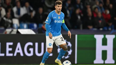 Napoli enfrentou o Braga no estádio Diego Armando Maradona, pela Liga dos Campeões (Foto: Francesco Pecoraro/Getty Images)