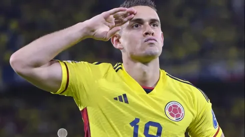 Borré, jogador do Colômbia – Foto: Gabriel Aponte/Getty Images
