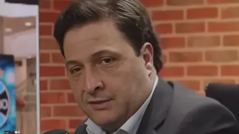 Foto: Alberto Guerra, presidente do Grêmio - Foto: Reprodução YouTube / Canal Denilson Show