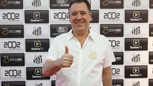 Marcelo Teixeira, presidente do Santos – Foto: Pedro Ernesto Guerra Azevedo/Santos FC
