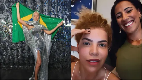 Vanessa da Mata, Aiane Nascimento e Beyoncé. Foto 1: Reprodução/Instagram oficial de Vanessa da Mata; Foto 2: Reprodução/Instagram oficial de Beyoncé
