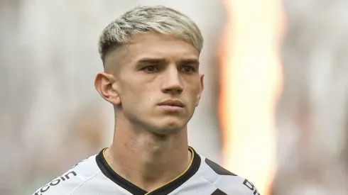 RJ - RIO DE JANEIRO - 02/07/2023 - BRASILEIRO A 2023, BOTAFOGO X VASCO - Orellano jogador do Vasco durante partida contra o Botafogo no estadio Engenhao pelo campeonato Brasileiro A 2023. Foto: Thiago Ribeiro/AGIF