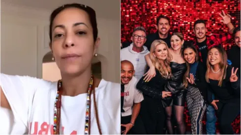 Samantha Schmutz deixou comentário controverso em postagem da festa de Natal dos famosos – Reprodução/Instagram/@samanthaschmutz – @danicalabresa
