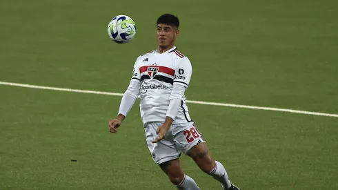 Independiente de olho em Alan Franco. Photo by Buda Mendes/Getty Images
