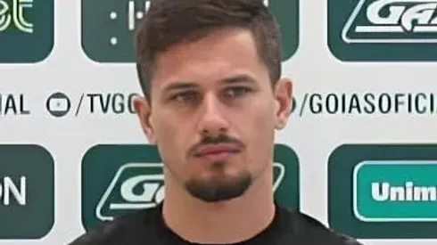 Tadeu, goleiro do Goiás, na mira do Santos – Foto: Reprodução YouTube / Goiás Esporte Clube
