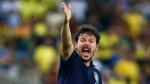 Fernando Diniz quebrou recordes negativos pela Seleção Brasileira. Wagner Meier/Getty Images
