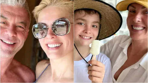 Foto 1: Ana e Alexandre à (esquerda) – Foto 2: Ana e Alezinho à (direita) – Reprodução/ Instagram
