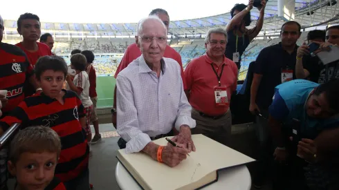 Zagallo quase fechou com o Palmeiras Foto: Wagner Meier/AGIF
