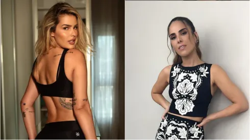 Yasmin Brunet e Wanessa Camargo posam para a web – Foto 1: Instagram de Yasmin. Foto 2: instagram de Wanessa.
