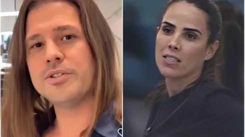 Dado e Wanessa – Instagram/Dado Dolabella (foto 1) – Reprodução/TV Globo (foto 2)
