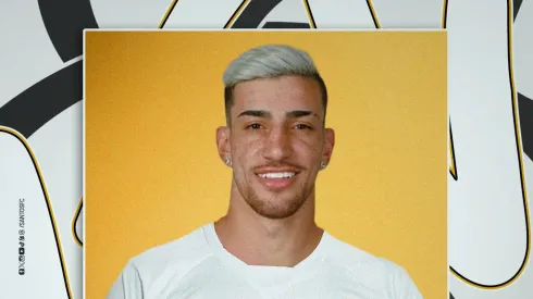 Pedrinho anunciado no Santos - Foto: Twitter oficial do Santos