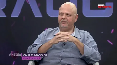Paulo Massini discutiu o que Leila deve anunciar em coletiva no Palmeiras - Foto: Reprodução/Bandsports