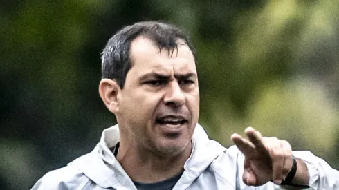 Carille testa nova formação no Santos. Foto: Ivan Storti/Santos FC