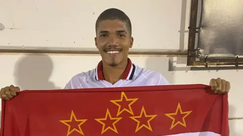 William Gomes, jogador da base do São Paulo, destaque contra a Ferroviária. Foto: Redes Sociais / São Paulo