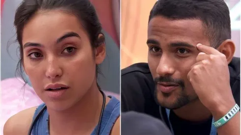 Vanessa Lopes e Pizane no BBB 24 – Reprodução/TV Globo
