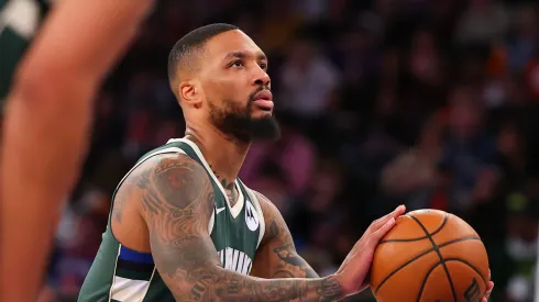 Lillard: jogador chegou para reforçar os Bucks em busca do título da NBA (Foto: Rich Graessle/Getty Images)
