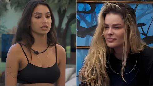 Vanessa Lopes e Yasmin Brunet no BBB 24 - Fotos: Reprodução/Rede Globo.